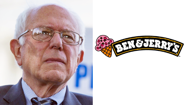 Ben & Jerry's co-founder creates ice cream flavor for Bernie Sanders