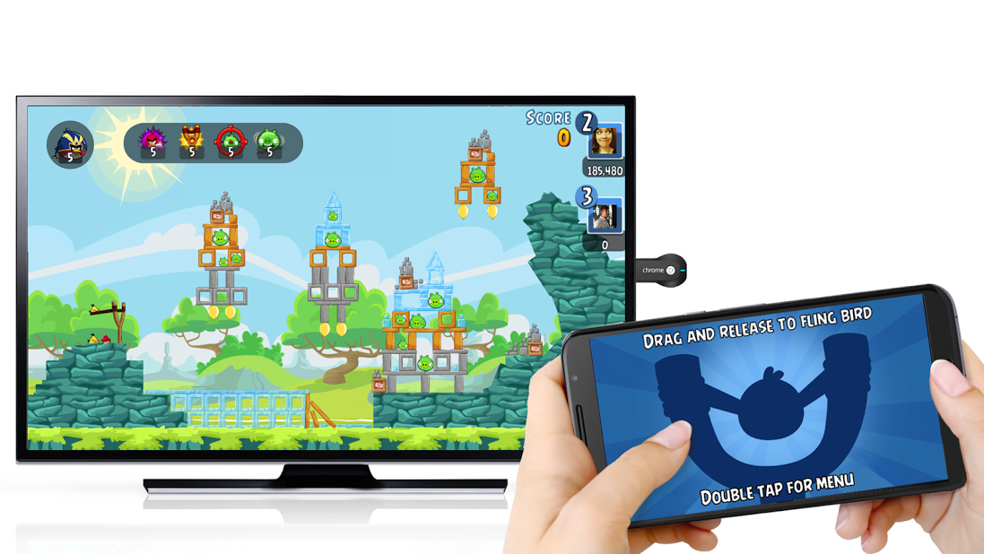 Now you can play Angry Birds Friends and more on your Chromecast