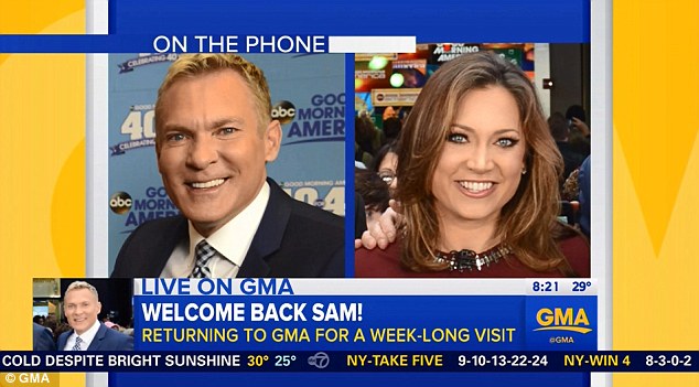 Sam Champion to Return to 'GMA' During Ginger Zee's Maternity Leave