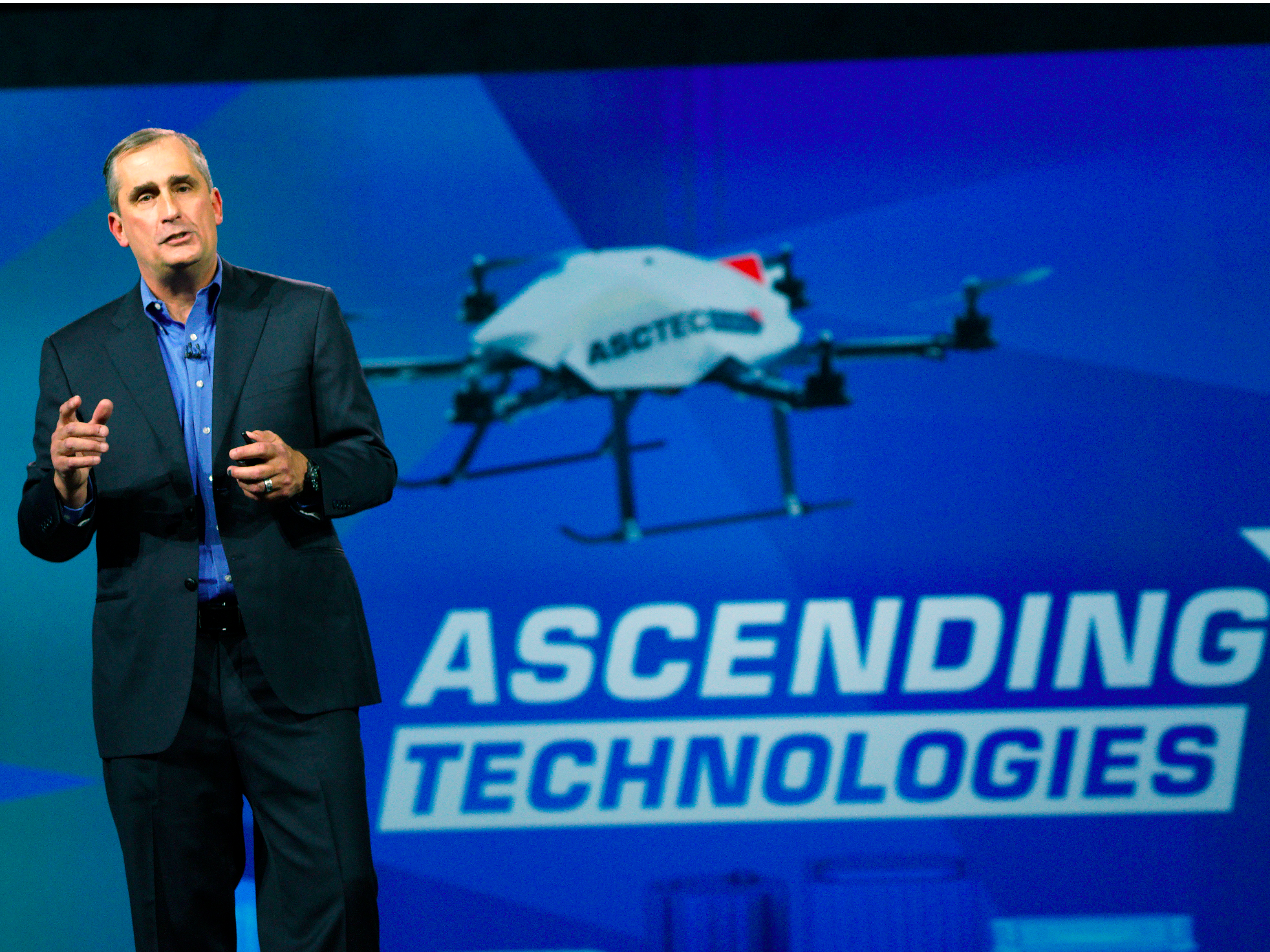Intel's just showcased a insane drone that can follow you in real