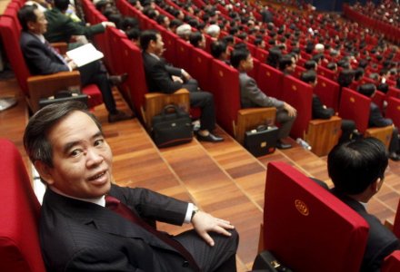 Re-elected Vietnam communist boss says 'a lot of work ahead'