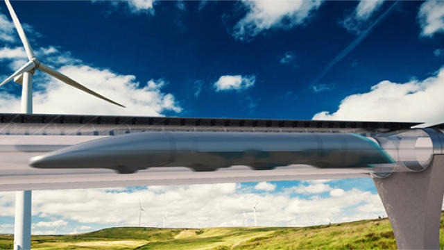Image courtesy of Hyperloop Transportation Technologies