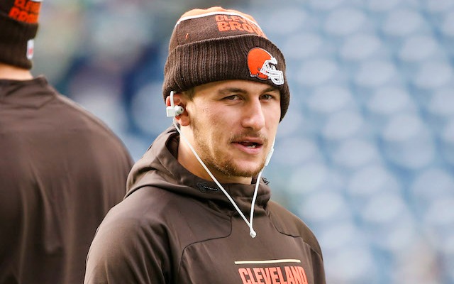 Johnny Manziel doesn't seem to care much about his football career