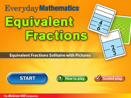 Everyday Mathematics Equivalent Fractions